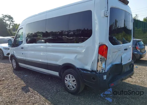 2020 Ford Transit-350 Passenger Van Xlt z USA, uszkodzony, nr VIN 1FBAX2C83LKA43211